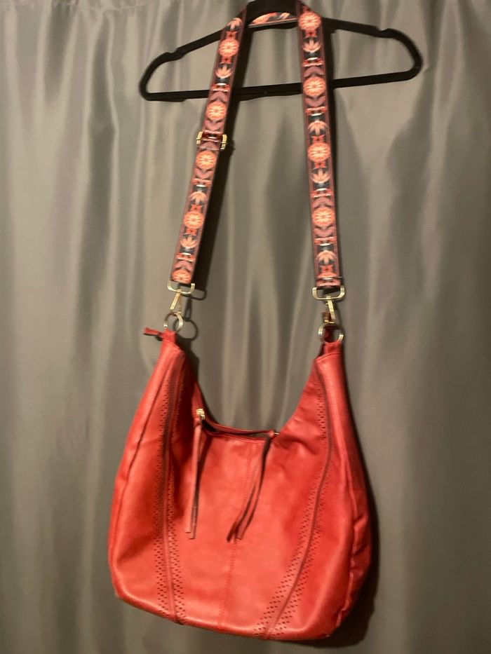 Grand Sac à main rouge