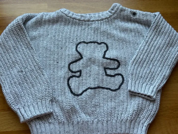 Pull maille Lulu Castagnette 18 mois garçon