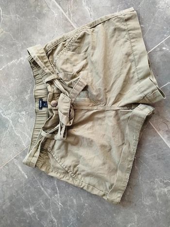 Short kaki ceinture Kiabi fille 10 ans