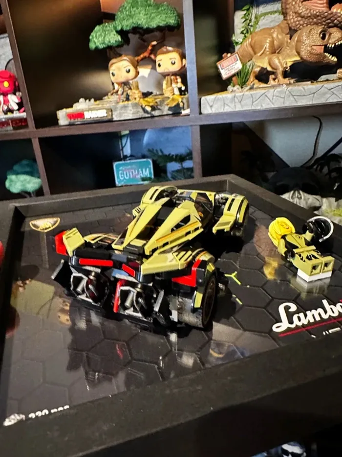 Cadre LEGO Speed Champions – Lamborghini V12 GP (Sans LEGO) - photo numéro 3
