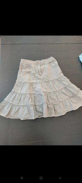 Jupe légère mi longue