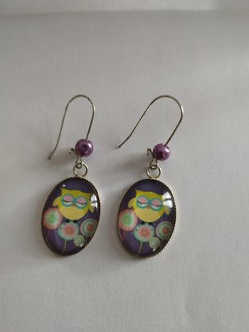 Boucles d'oreilles fantaisie