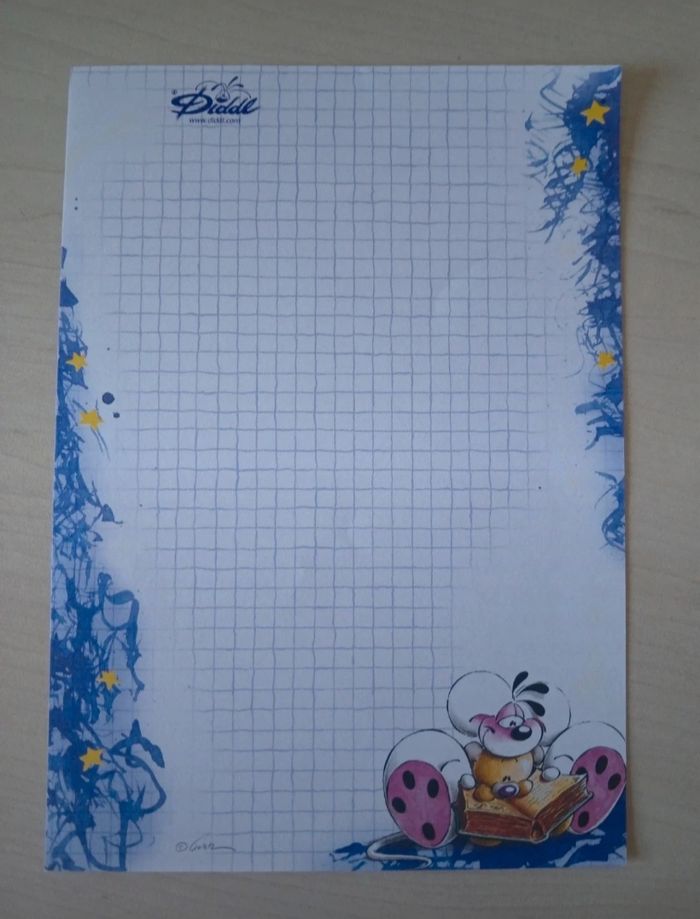 Diddl - Feuille A5 neuve - 0,40€ - photo numéro 2