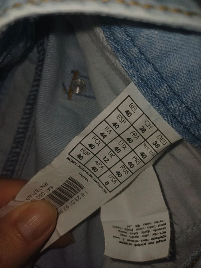 Magnifique short en jean femme Taille 40 - photo numéro 5