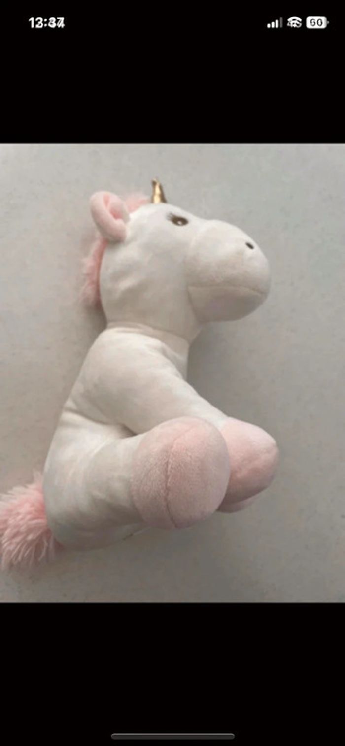 Peluche licorne Atmosphera - photo numéro 6