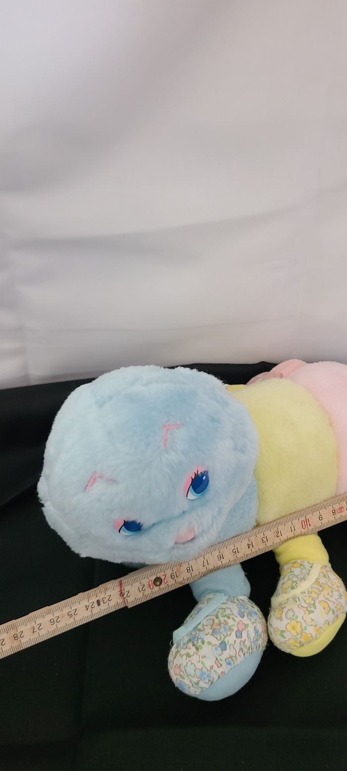 ANCIENNE PELUCHE CHENILLE Mille Papattes Vintage grelot - photo numéro 5