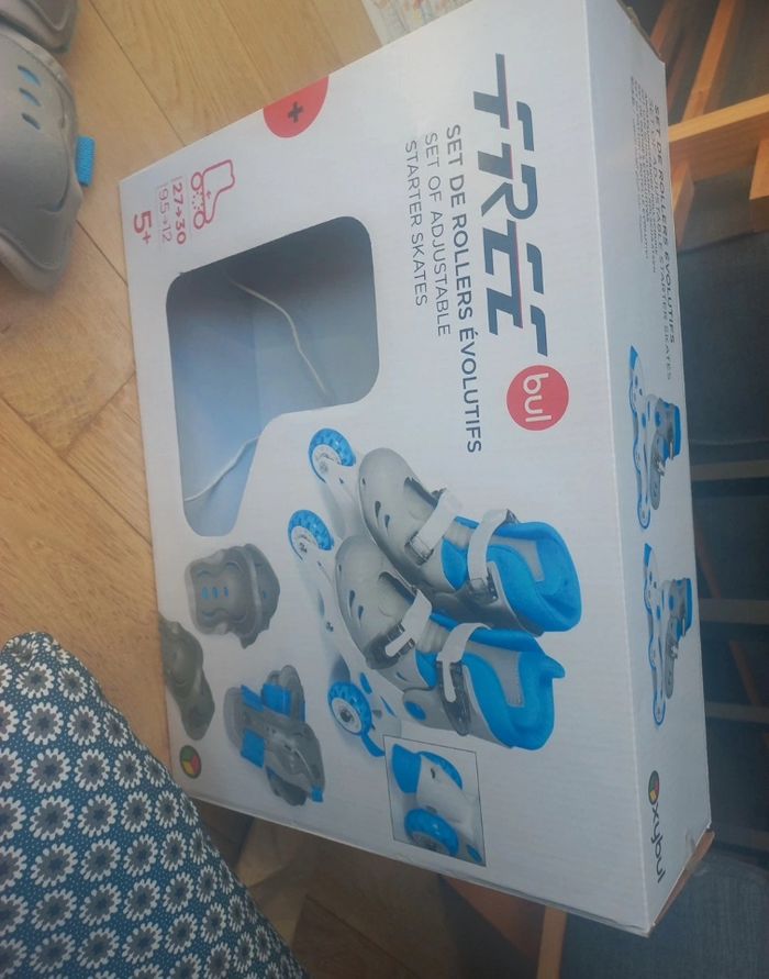 Rollers bleu. évolutive du 27 au 30