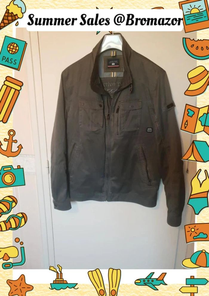 Blouson Jupiter taille 52 vert kaki - photo numéro 3