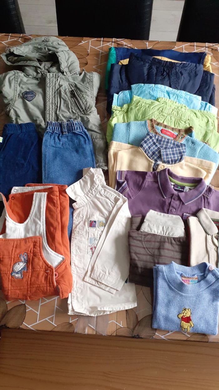 Lot vêtements garçon 6 mois