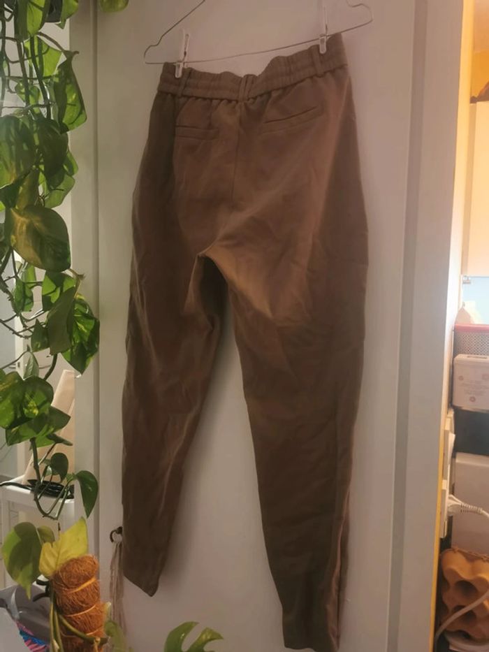 Pantalon legging marron amisu - photo numéro 5