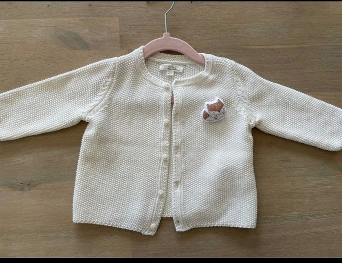 Gilet bébé fille
