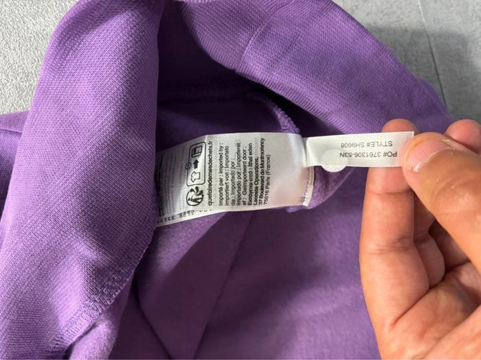 Sweat Lacoste Violet Taille XL Neuf avec étiquette - photo numéro 7