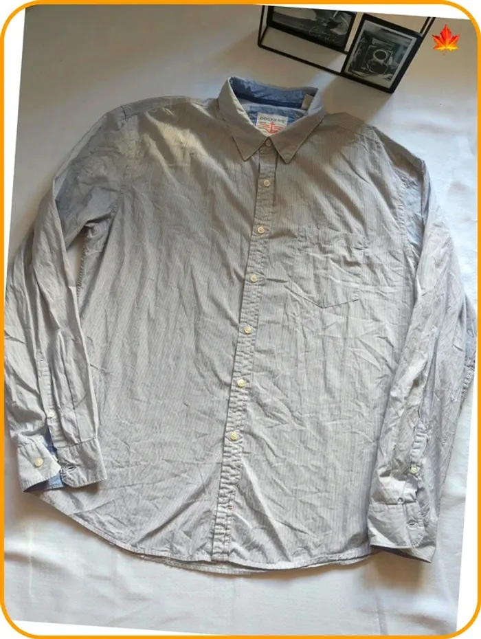 Chemise à rayures homme  Dockers XL