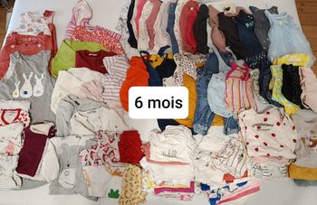 Lot fille 6 mois