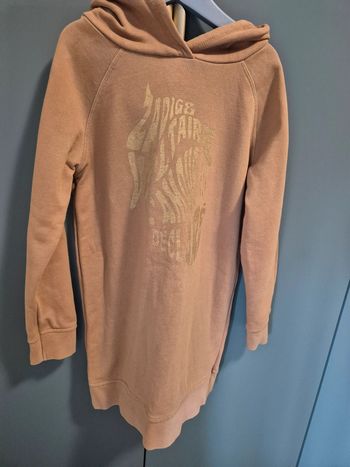 Robe pull camel zadig voltaire