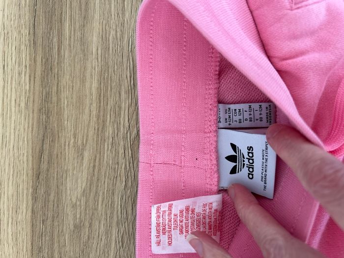 Pantalon de jogging Adidas bébé fille taille 9-12 mois - photo numéro 2