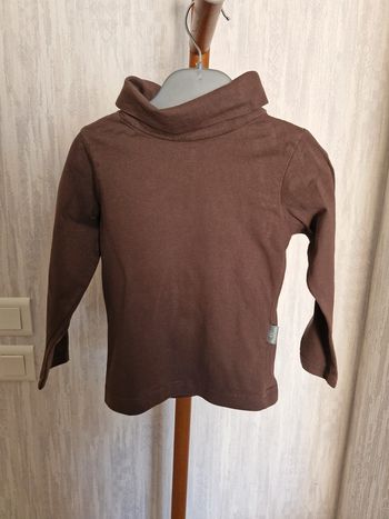 T-shirt manches longues enfant garçon 4 ans Polochon Coton