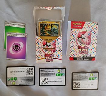 Lot 80 cartes Pokémon 151 EV3.5 18Rev./8Holos/1Cosmos/53Co sans Double 🇫🇷