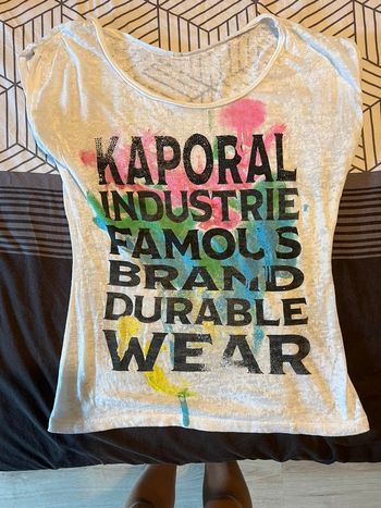 Tee shirt kaporal femme S