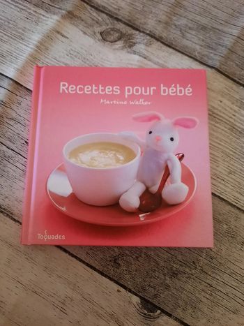 Livre recettes pour bébé en tbe