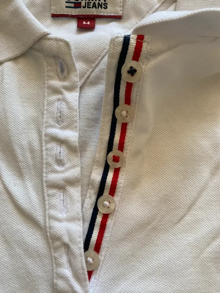 Polo Tommy Hilfiger jeans homme taille M - photo numéro 3