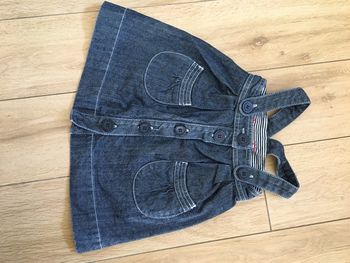 Robe en jean petit bateau