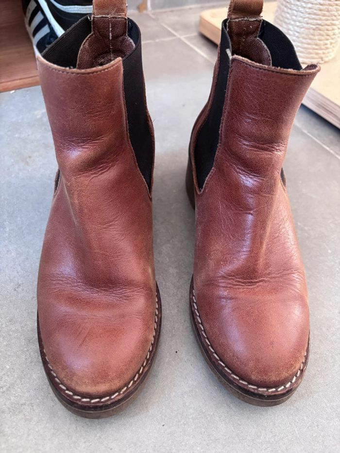 Bottines en cuir - photo numéro 2