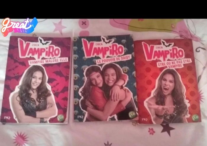Tomes 1 à 3 livres Chica vampiro 🎼