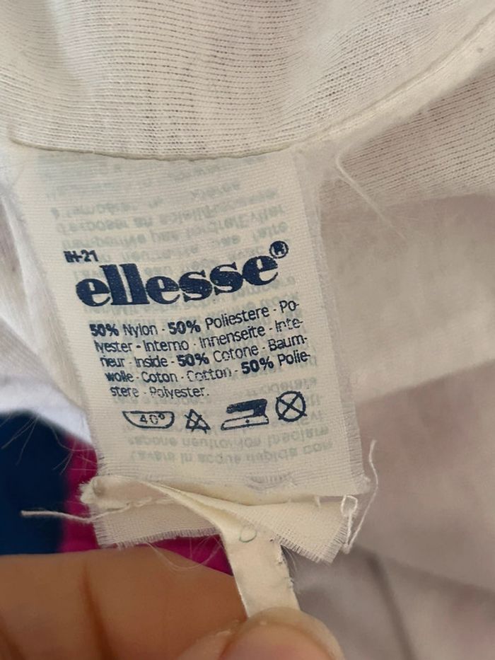 🫟Veste survêtement vintage Ellesse Streetwear Color block vibes 90s Track Jacket🫟 - photo numéro 15
