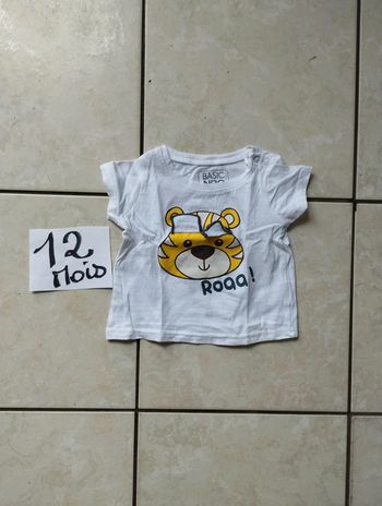 Tee shirt 12 mois