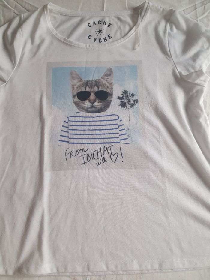 Tee shirt cache cache - photo numéro 3
