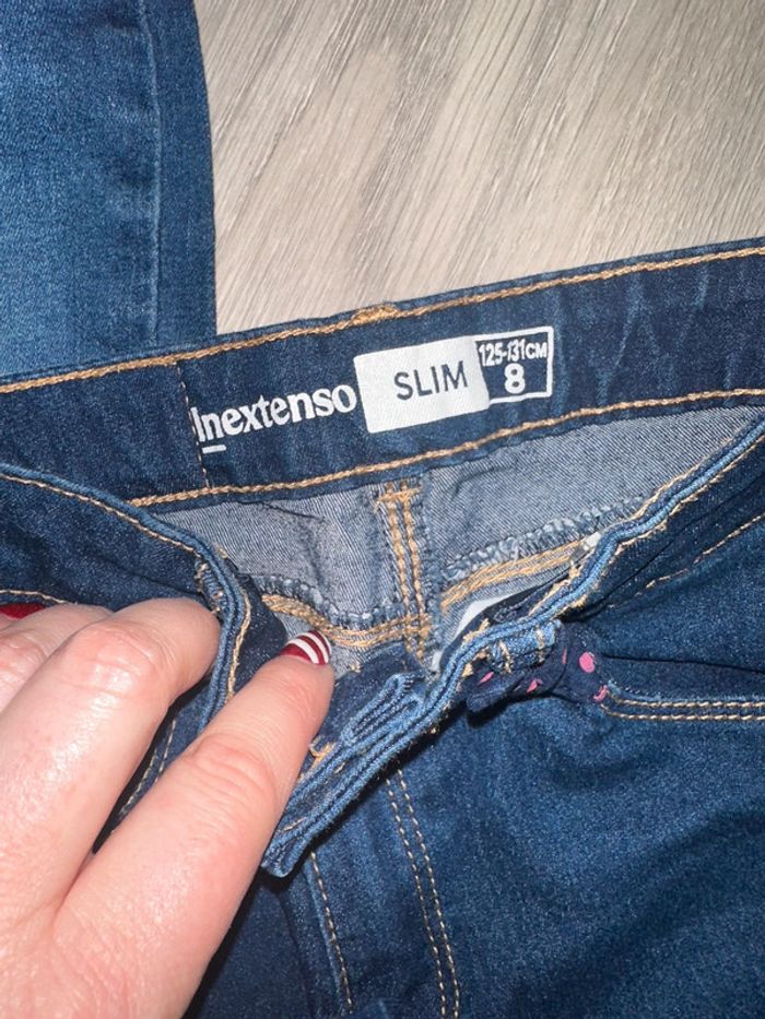 Lot de 3 jeans fille taille 8 ans - photo numéro 7