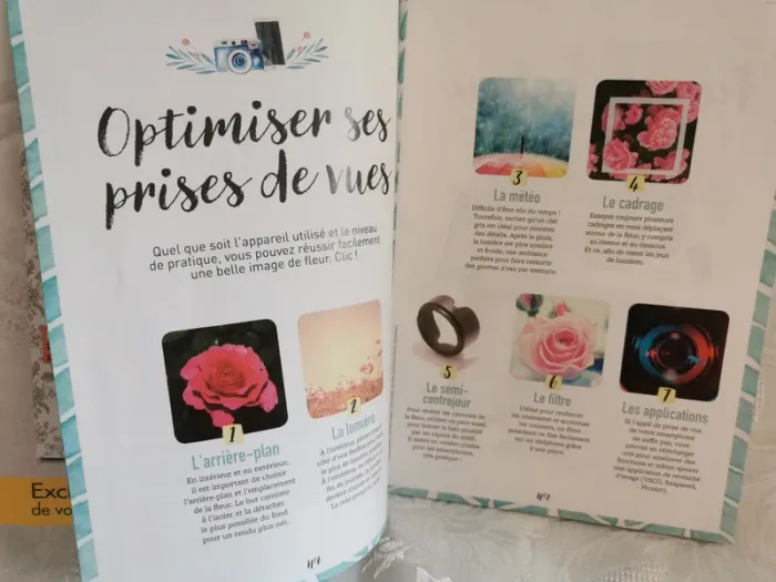 Livret. L’aquarelle facile – Les fleurs - photo numéro 3
