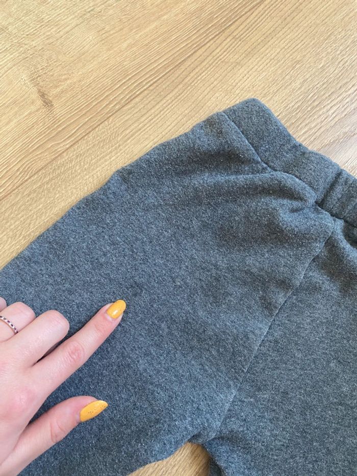 Pantalon souple gris chiné - photo numéro 4