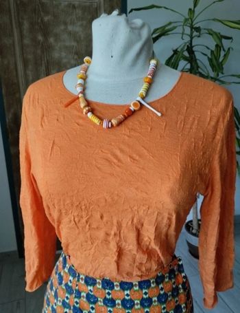 T-shirt effet froissé 🧡