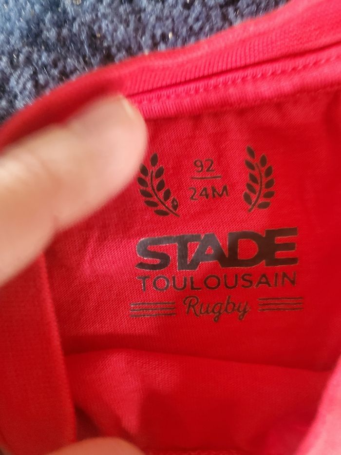 T-shirt stade toulousain 24 mois - photo numéro 2