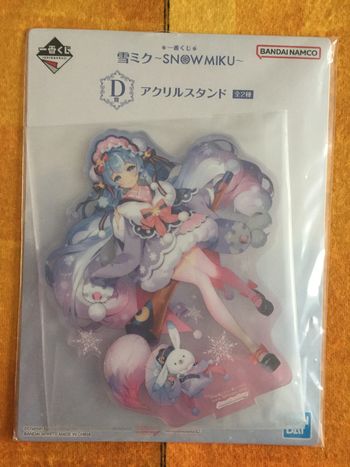 Snow Miku Hatsune Miku stand - special illustration - Ichiban Kuji
