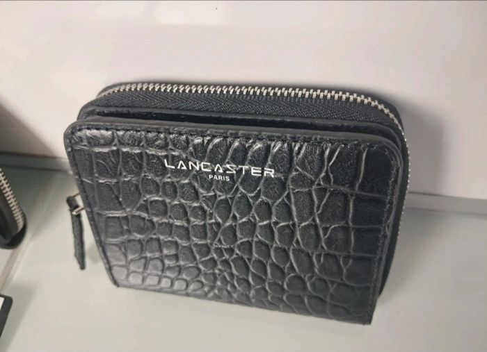 Lancaster portefeuille porte-monnaie porte carte en cuir marron neuf - photo numéro 4