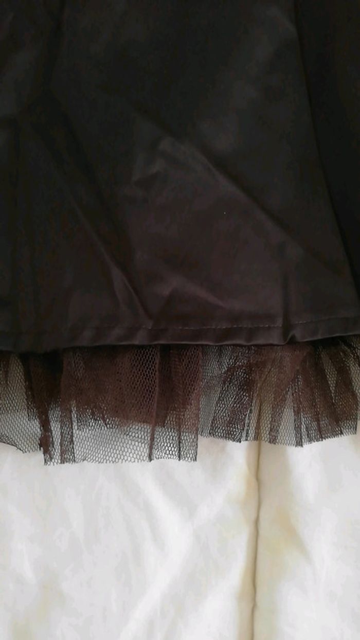 Robe de soiree bustier marron - photo numéro 2