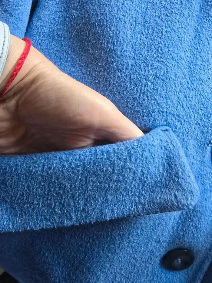 Manteau bleu ciel - photo numéro 4