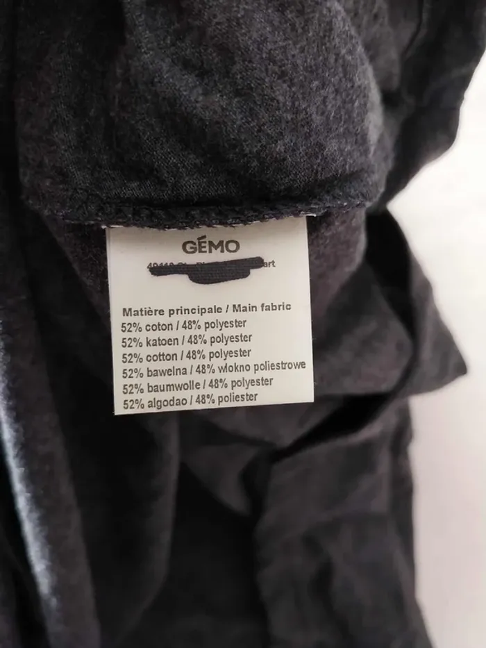 Robe gris fonce TM - photo numéro 5