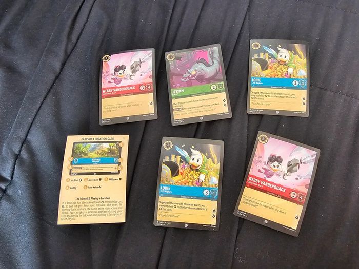 Lot cartes lorcana disney
