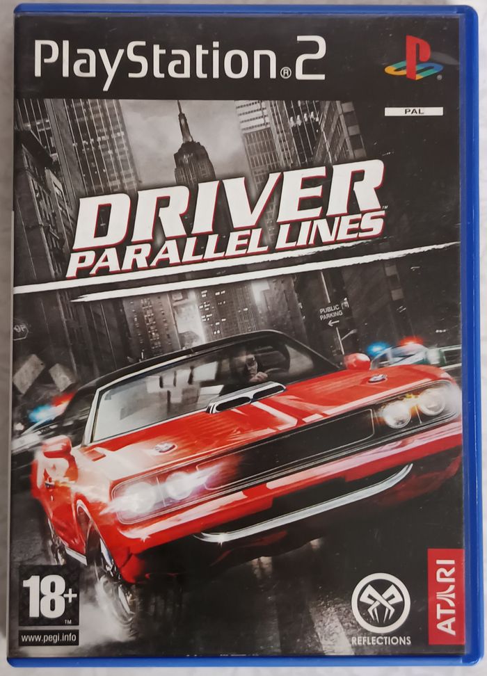 Driver Parallel Lines Sony Ps2 Playstation 2 Pal - Original, notice incluse