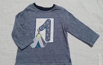 Obaibi haut manches longues 12 mois