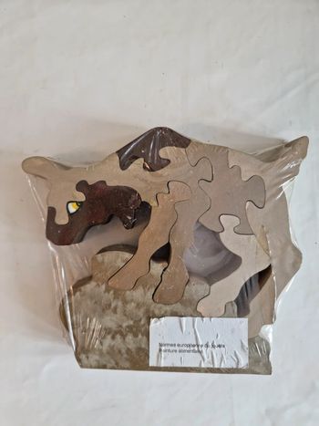 Puzzle en bois chèvre 🐐