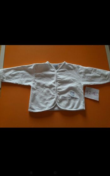 Gilet fille 12 mois+ gilet sans manches offert