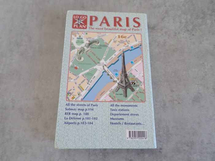 Livre : Paris ! Enfin un plan de Paris lisible - Logoplan - Très bon état - photo numéro 2