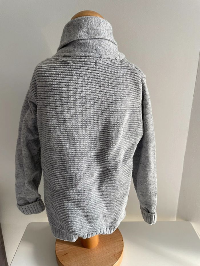 Gilet gris okaidi - photo numéro 2