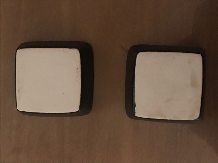 2 petits ramequins carrés noirs - photo numéro 2