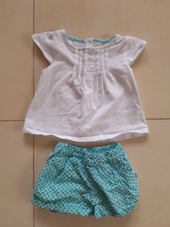 Ensemble short et tee-shirt